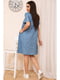 Сукня світло-синя з принтом | 5749665 | фото 4