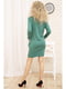 Сукня зелена з аплікацією | 5749671 | фото 3
