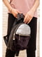 Рюкзак чорно-сливового кольору | 5749756 | фото 2