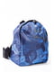 Рюкзак синий с принтом | 5749764