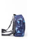 Рюкзак синий с принтом | 5749767 | фото 2