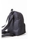 Рюкзак черно-розовый с принтом | 5749773 | фото 3