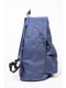 Рюкзак синий с принтом | 5749784 | фото 3