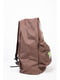 Рюкзак коричневий з принтом | 5749787 | фото 2