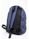 Рюкзак синий с принтом | 5749791 | фото 4