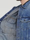 Куртка джинсовая синяя | 5751438 | фото 4