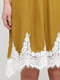 Сукня оливкового кольору з візерунком | 5751480 | фото 4
