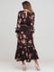 Сукня коричнева в квітковий принт | 5752021 | фото 2