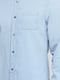 Рубашка джинсовая голубая | 5752122 | фото 4