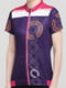 Кофта спортивна фіолетова з логотипом | 5752167 | фото 3