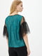 Блуза зелено-черная | 5752787 | фото 3