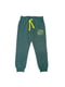 Штани зелені з логотипом | 5754821 | фото 2
