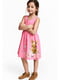 Платье розовое в принт | 5755840 | фото 2