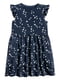 Сукня синя в принт | 5755935 | фото 3
