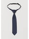 Краватка синя з малюнком | 5756196