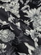 Штани чорні в квітковий принт | 5756255 | фото 2