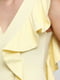 Платье А-силуэта желтое | 5757518 | фото 4