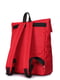 Рюкзак роллтоп красно-белый с принтом | 5762800 | фото 2