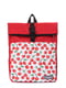 Рюкзак роллтоп червоно-білий з принтом | 5762800 | фото 5