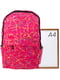 Рюкзак розовый в принт | 5746826 | фото 10