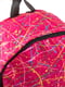 Рюкзак розовый в принт | 5746826 | фото 8