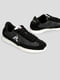 Кроссовки черные с логотипом | 5738889 | фото 2