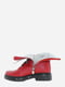 Ботинки красные с логотипом | 5703197 | фото 4