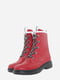 Ботинки красные с логотипом | 5703198