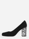 Туфли черные с анималистическим узором | 5751197 | фото 2