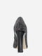 Туфли черные с анималистическим узором | 5766394 | фото 6