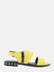 Сандалі жовті з логотипом | 5766204 | фото 4