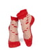 Носки красные в принт | 5766847 | фото 3