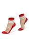 Шкарпетки червоні в принт | 5766859 | фото 2