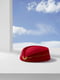 Шляпа-таблетка бордовая | 5768101 | фото 2