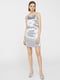 Сукня сріблястого кольору | 5674914 | фото 2