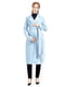 Пальто для беременных голубое | 5770500