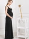 Сукня для вагітних чорна   | 5770504 | фото 3