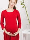Сукня для вагітних червона   | 5770509 | фото 5
