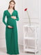 Платье для беременных зеленое | 5770515 | фото 4