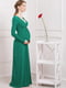 Сукня для вагітних зелена | 5770515 | фото 5