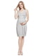 Платье для беременных светло-серое | 5770525 | фото 3