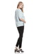 Блуза для вагітних сіро-блакитна | 5770528 | фото 2