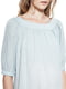 Блуза для вагітних сіро-блакитна | 5770528 | фото 6