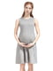 Сукня для вагітних світло-сіра | 5770531
