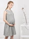 Платье для беременных светло-серое | 5770531 | фото 3