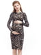 Платье для беременных комбинированной расцветки | 5770538