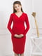 Платье для беременных красное | 5770546 | фото 2