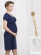 Сукня для вагітних темно-синя | 5770547 | фото 4