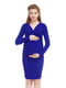 Сукня для вагітних синя | 5770548