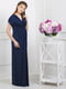 Сукня для вагітних темно-синя | 5770561 | фото 3